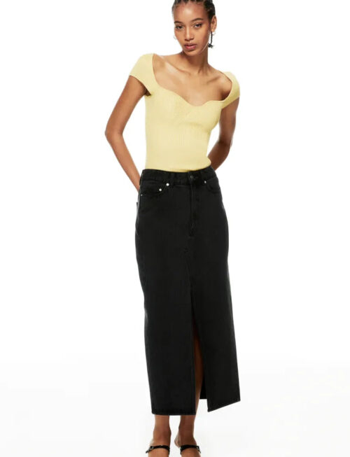 Rib-knit Top