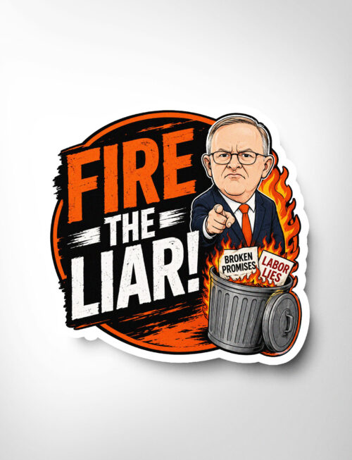 Fire the Liar Sticker