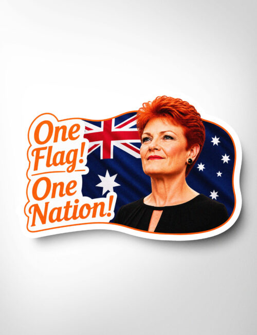One Flag, One Nation Sticker