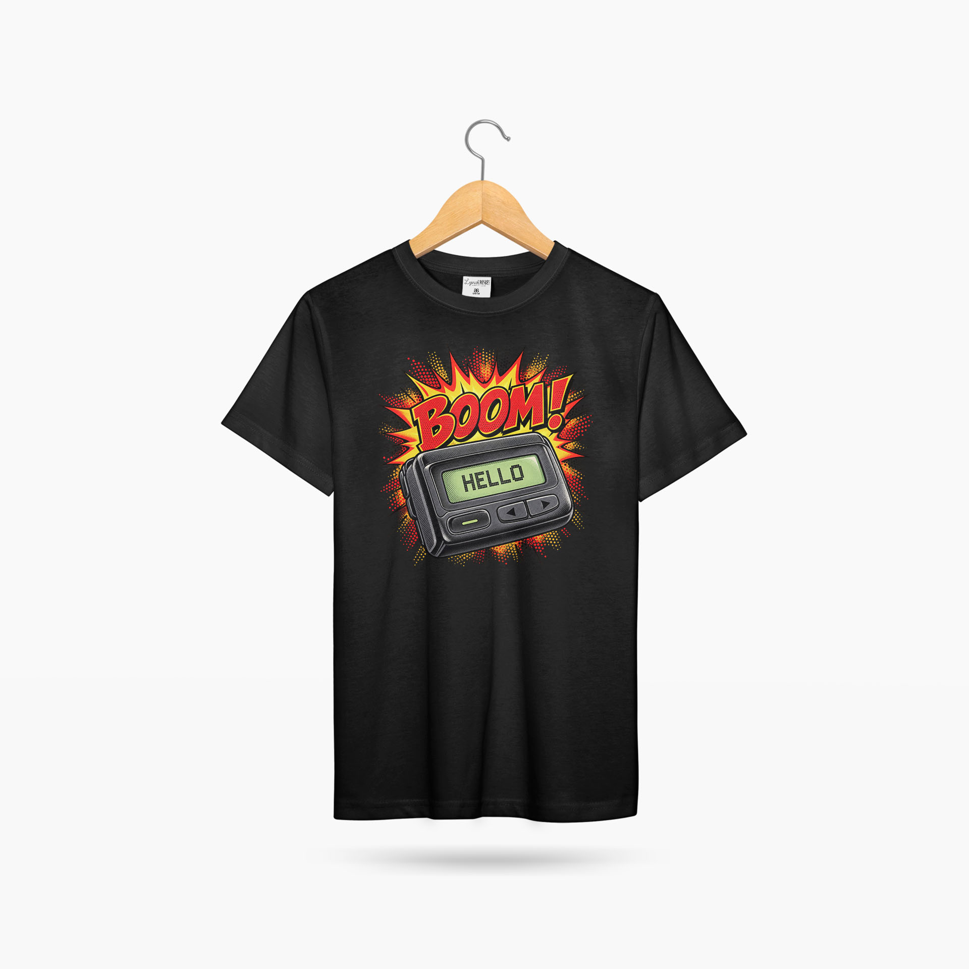 Boom! Hello Pager Tee